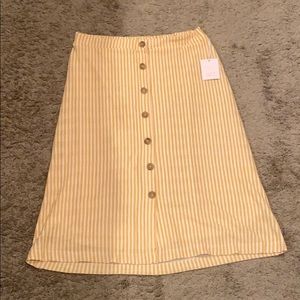 LC Lauren Conrad Midi Skirt NWT Large